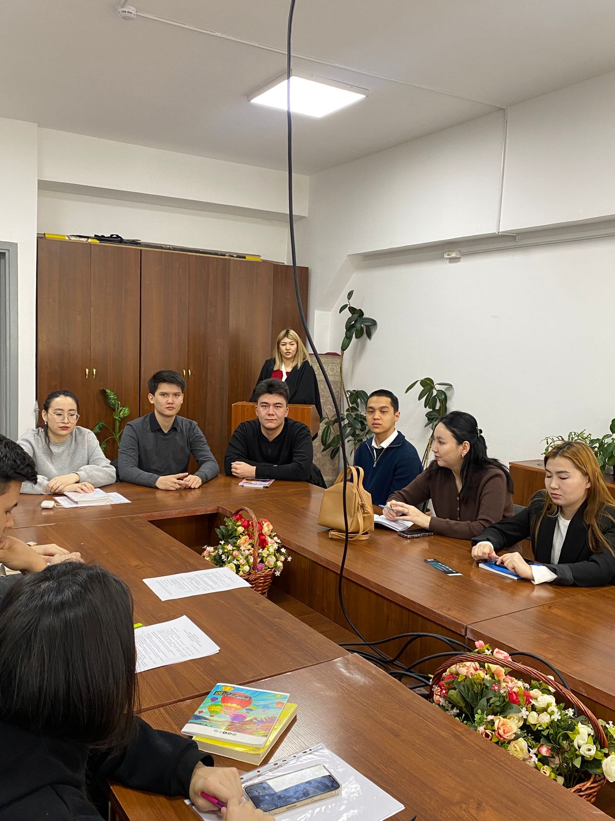 On February 08, 2024, at the Department of Civil Law, Civil Procedure and Labor Law, a scientific seminar was held on the topic: "Violence and social order" within the framework of the implementation of the UN SDGs